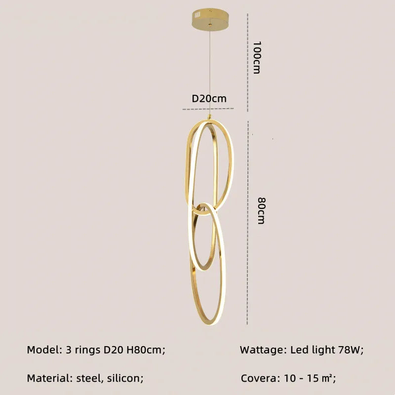 Decorbites™ Gold LED Wandarmatur dimmbare Beleuchtung polierter Stahl moderne Leuchten