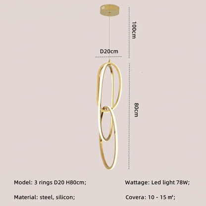 Decorbites™ Gold LED Wandarmatur dimmbare Beleuchtung polierter Stahl moderne Leuchten