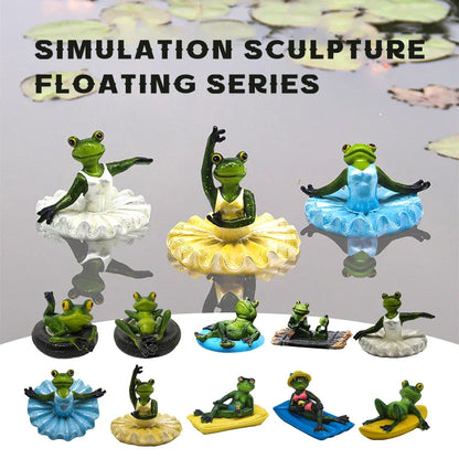 Decorbites™ Gartenteich schwimmende Tierstatuen-Handwerkskunst für Außendekoration und Teichdekoration