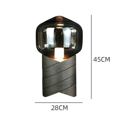 DecorBites™ Creative Resin N823 Lamp: Modern Minimalist Glass Floor Lamp for Children's Room