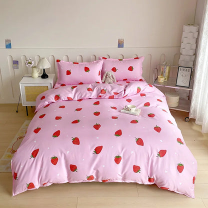 Decorbites™ Leopard-Print-Weichbettwäsche-Set Bettbezug-Kit - Hohe Qualität, hautfreundlich, bequem