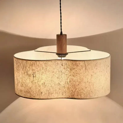 Decorbites™ Sahne Wabi-sabi Kronleuchter Lampe Retro Japanischer Stil Schlafzimmer Dekor Beleuchtung