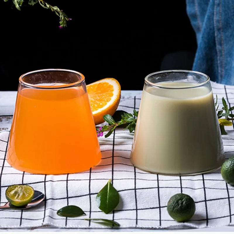 Decorbites™ Fuji-Berg-Glas-Getränkegeschirr für Weihnachten, Wasser, Bier, Saft, Kaffee, Whiskey, Wein