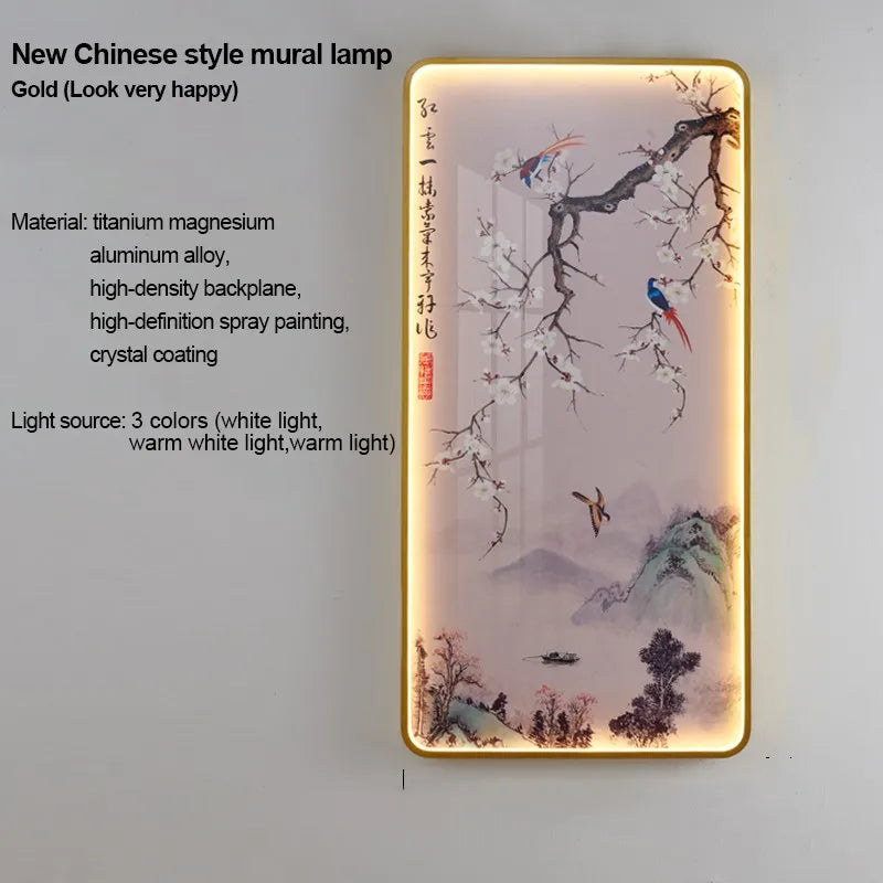 DecorBites™ LED Landscape Wall Sconce for Home Decor