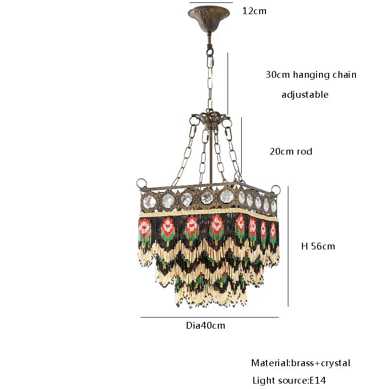 Decorbites™ Französischer Messing-Kristall-Kronleuchter – Klassische europäische Hängeleuchten für Wohnzimmer & Schlafzimmer