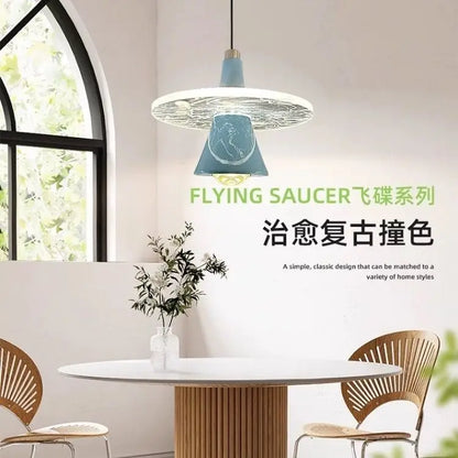 Decorbites™ LED-Fliegende-Untertasse-Leuchter Moderne Hänge Lampe für Esszimmer Schlafzimmer - Frisbi Italienischer Designer