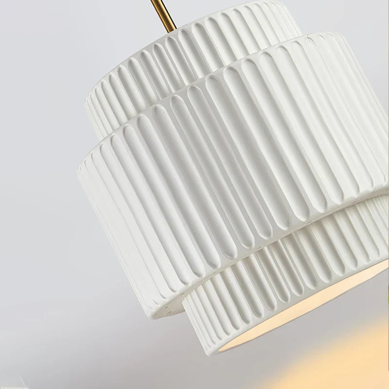 Decorbites™ Sahne Wind LED Kronleuchter: Nordischer minimalistischer Wabi-Sabi-Stil für Esszimmer, Schlafzimmer und Bar