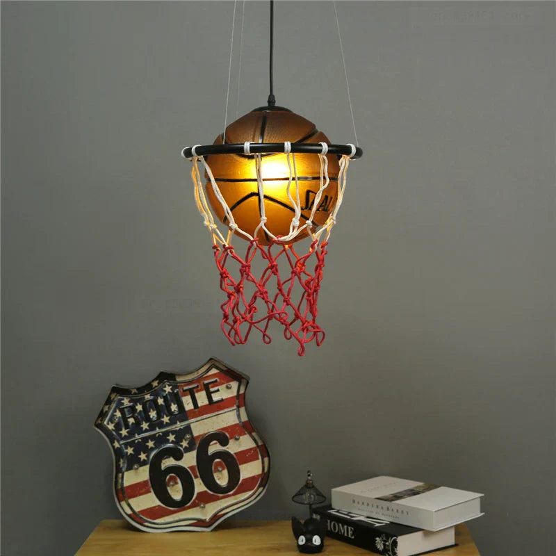 Decorbites™ Basketball-Aufhängerleuchten: Moderne LED-Hängeleuchten für Restaurant, Küche, Wohnzimmer und Kinderzimmer