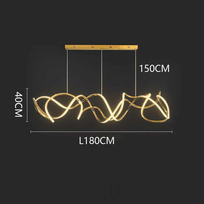 Sleek LED Pendant Lamp