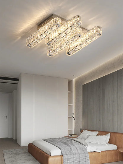 Decorbites™ Kristall-Deckenleuchter-Lampe - Moderne Luxus dimmbare LED-Leuchte