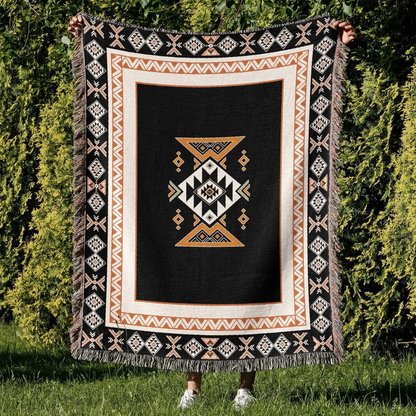 Decorbites™ Gemütliche Nordische Campingdecke und Sofabezug – Boho Outdoor-Linedecke für Heim- und Hoteldekoration