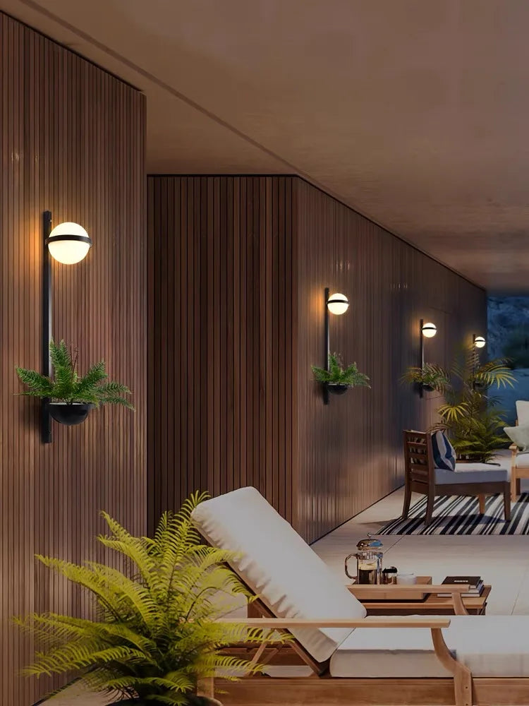 Nordic Plant Wall Lights