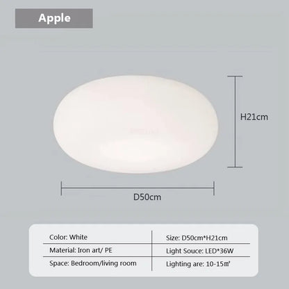 Decorbites™ Sahneapfel LED-Hängeleuchte für gemütliche Beleuchtung im Hausdekor