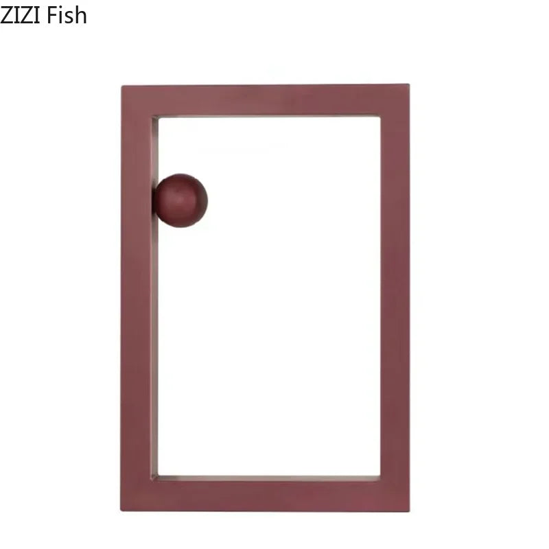 Decorbites™ Geometrische Kreis-Schreibtisch-Dekoration Minimalistisches Modernes Abstraktes Kunstästhetisches Dekor