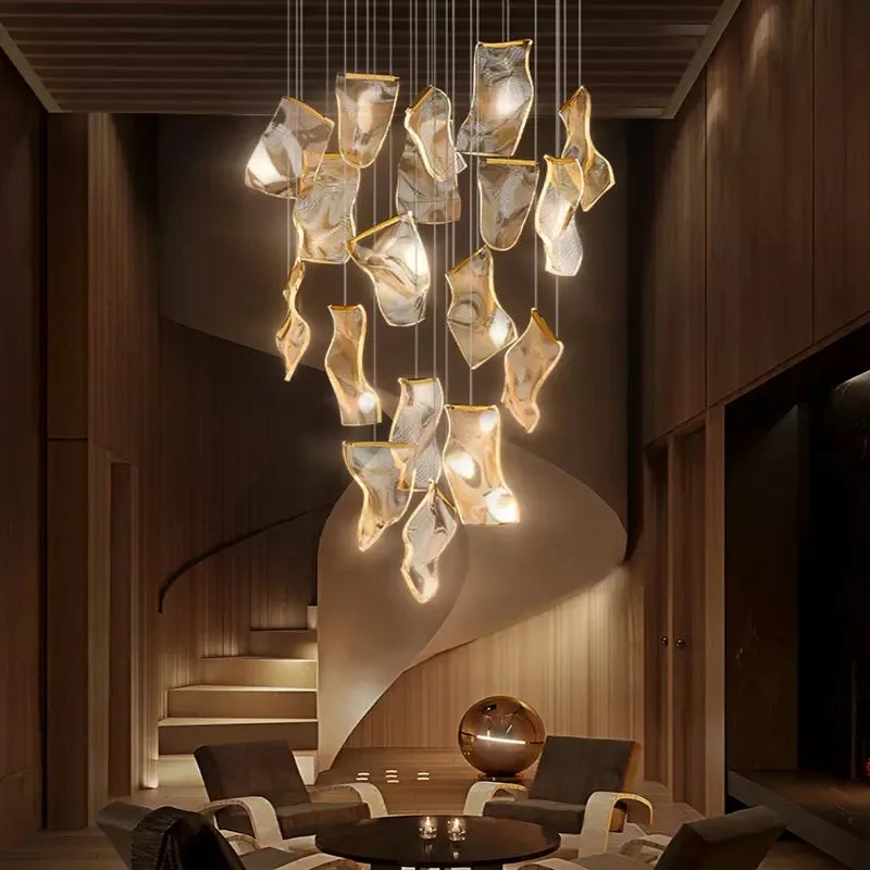 Decorbites™ LED-Lichtleiter-Deckenleuchter Modernes Novitätsdesign für Wohnzimmer-Dekor-Beleuchtung
