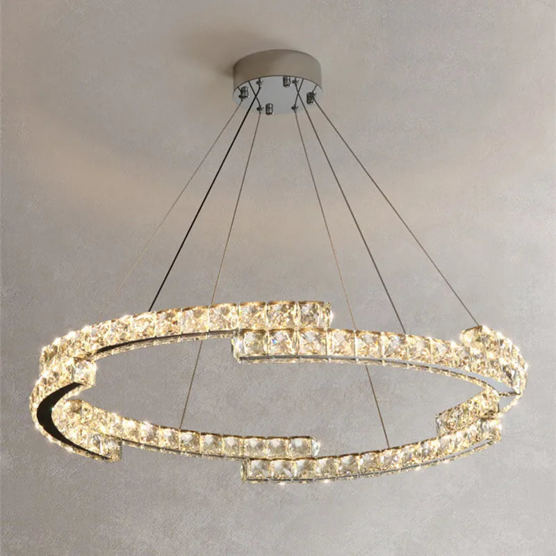 Decorbites™ Kristall-LED-Hängeleuchten Chromstahl Moderne Luxusarmaturen