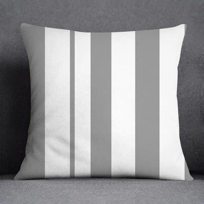 DecorBites™ Geometric Floral Print Lumbar Pillow Case 45X45cm Sofa Cushion Cover