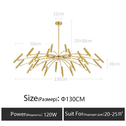 Decorbites™ LED-Deckenleuchter: Minimalistisches nordisches Wohnbeleuchtung für Wohnzimmer, Schlafzimmer, Essbereich