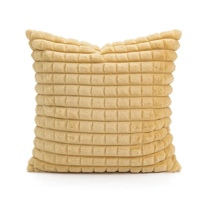 DecorBites™ Geometric Tufted Plush Cushion Cover for Stylish Home Decor