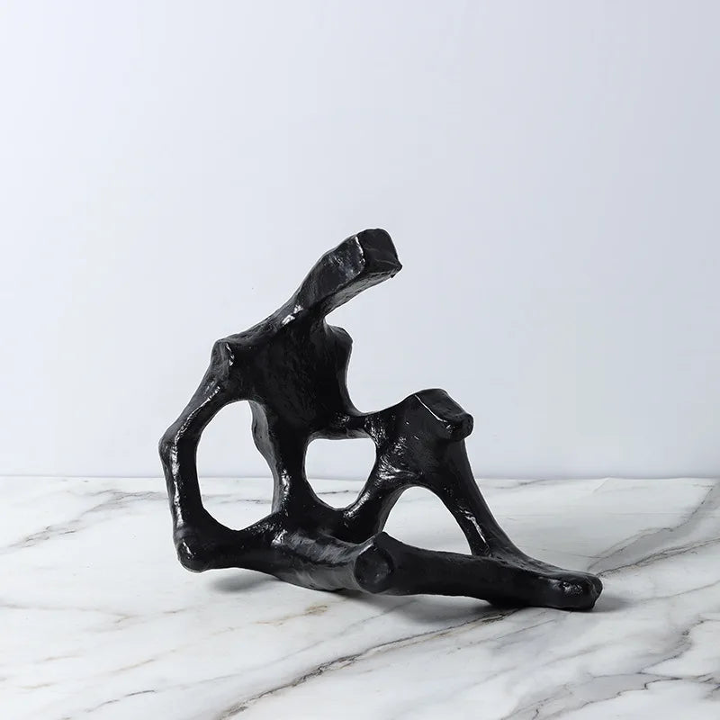 Decorbites™ Abstrakte Skelett-Dekor-Figur Skulptur | Heimdekoration Figur