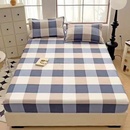 Decorbites™ Japanischer Stil Dickes Spannbettlaken für Queen-/King-Size-Bett