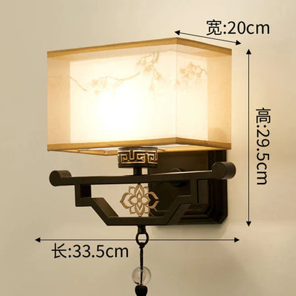 Decorbites™ Elegante Stoff-Wandleuchte für Wohnzimmer und Schlafzimmer, moderne LED-Beleuchtung
