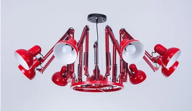 Decorbites™ Industrielle LED-Pendantleuchte Spinnen-Eisen-Hängeleuchter-Armaturen