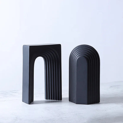 DecorBites™ Geometric Ceramic Semicircular Arch Decor Figurines Home Decor Accessories