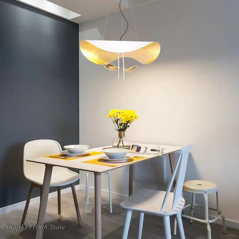 Decorbites™ Gold-Textur LED-Hängeleuchten: Moderne Hängelampen für Wohnzimmer und Schlafzimmer