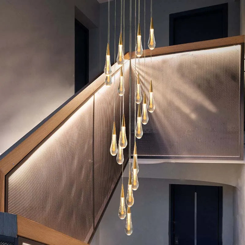Decorbites™ Kristall-Tropfen-Deckenleuchter LED-Hängeleuchte