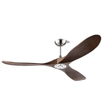 Decorbites™ Industrieller Holz-Deckenventilator - Fernbedienung - Dekorativer Vintage-Bläser