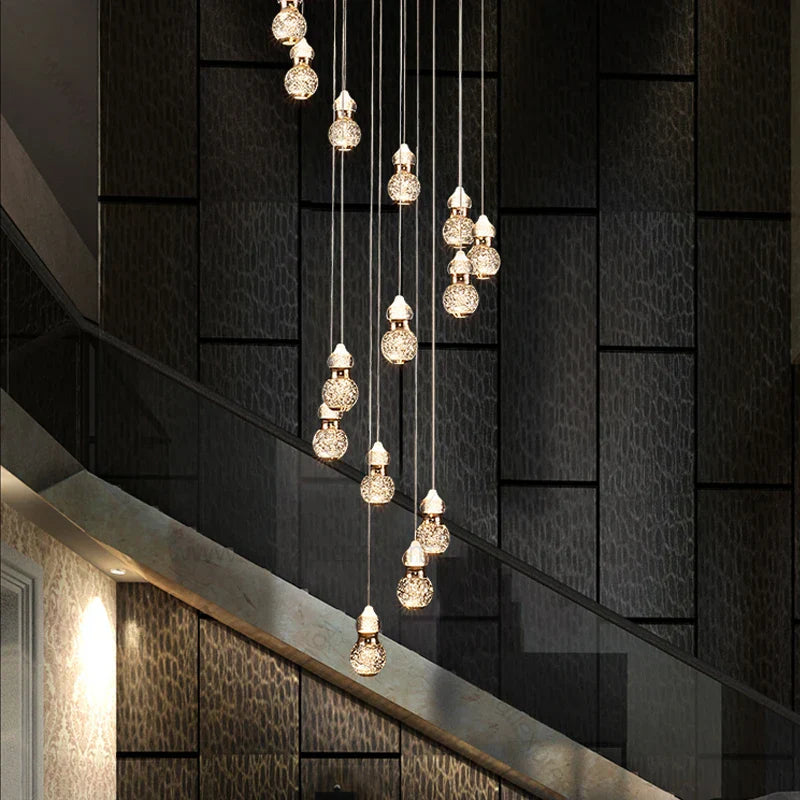 Decorbites™ Kürbisgeformte LED-Hängeleuchte für modernes minimalistisches Wohnzimmer