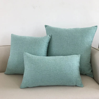 Decorbites™ Elfenbein-Sofakissenbezug 30x50cm 40x40cm 45x45cm 50x50cm 60x60cm Uni-Farbe