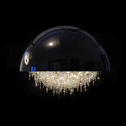 Decorbites™ Kristall-Quaste-Eisen-Kronleuchter: Luxuriöse LED-Hängeleuchte für Wohnzimmer & Restaurant