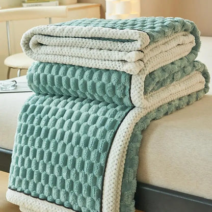Decorbites™ Kuschelnde Korallenfleece-Bettdecke – Weich, warm und bequem für Herbst/Winter
