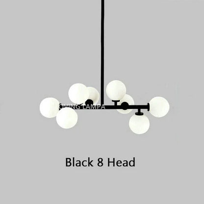 Decorbites™ Glas-Kugeln-LED-Hängelampe, moderne runde Design für Heimdekoration-Beleuchtung