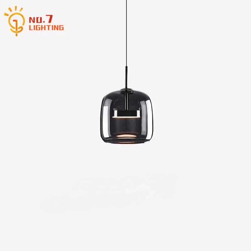 Decorbites™ Glas-Hängeleuchten Moderne Designer-LED-Innenbeleuchtung für Schlafzimmer und Wohnzimmer
