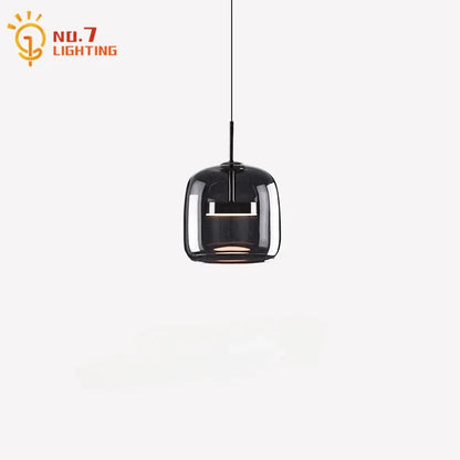 Decorbites™ Glas-Hängeleuchten Moderne Designer-LED-Innenbeleuchtung für Schlafzimmer und Wohnzimmer