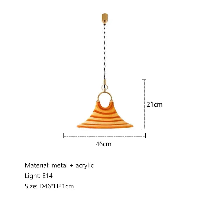 Decorbites™ Hebbarer Trompeten-Kronleuchter: Minimalistisches LED-Pendant-Licht für Esszimmer & Schlafzimmer