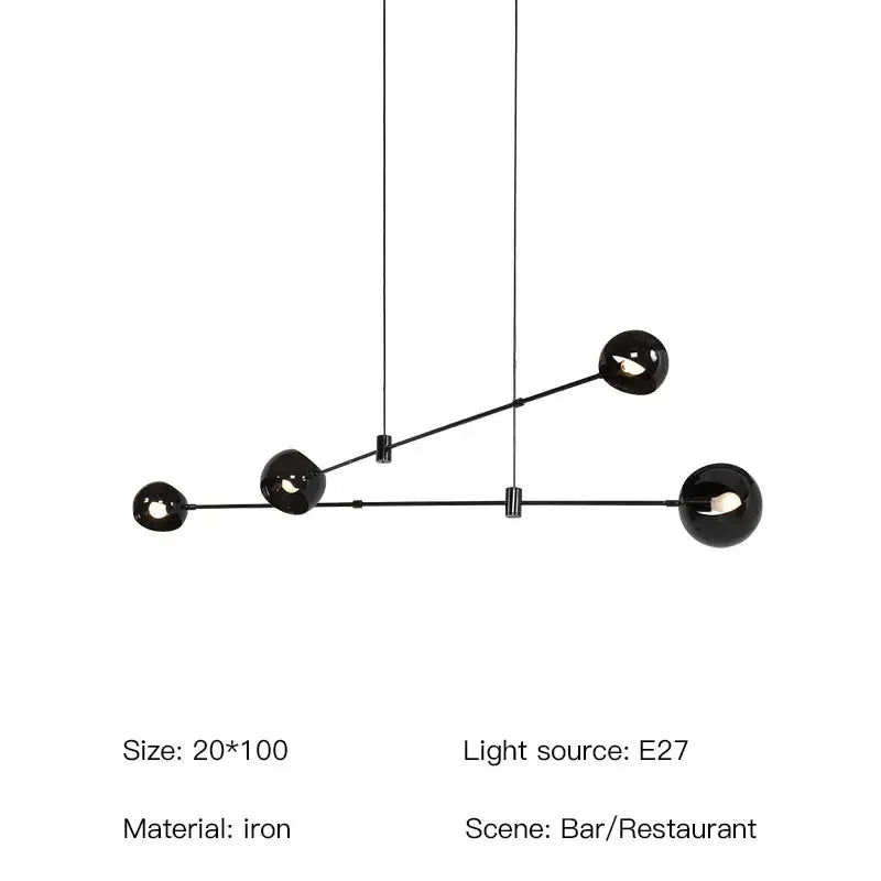 Decorbites™ LED-Kronleuchter: Moderne Designer-Pendantleuchten für Wohnzimmer, Esszimmer, Küche.