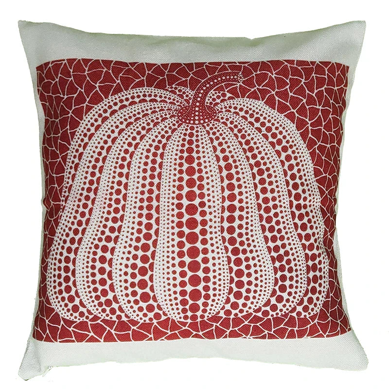 DecorBites™ Cotton Pumpkin Pillowcase for Modern Sofa Decor - Thick & Stylish Cover