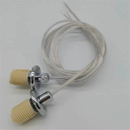 Decorbites™ G9-Keramiklampengewindehalter mit Kabelanschluss - 2 STK