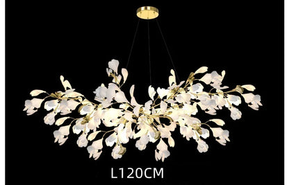 Decorbites™ Ginkgo-Leuchter Villa-Duplex-Pendantleuchte für Wohnzimmer & Hotelfoyer