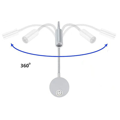 Decorbites™ LED Nachttisch-Wandleuchte 3W Leselampe Nachtlicht Armatur