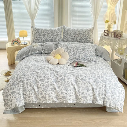 Decorbites™ Baumwoll-Bettwäsche-Set mit Druck für süßen, gemütlichen Schlaf