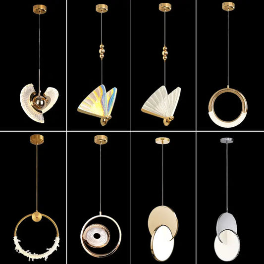 Decorbites™ Gold Nordic Anhängerleuchten für Innen Küche Esszimmer Heimdekoration