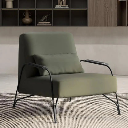 Decorbites™ Italienischer Stil Leicht Luxuriöser Einzel-Sofasessel für Minimalistisches Wohnzimmer und Schlafzimmer
