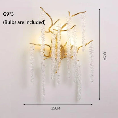 DecorBites™ Crystal LED Chandeliers: Luxury Ceiling Pendant Lighting for Home, Dining, and Living Spaces