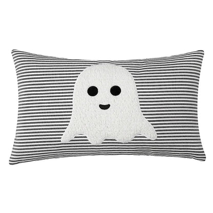 Decorbites™ Halloween-Geister-Stickkissen für gemütliche Wohnzimmer-Sofarast