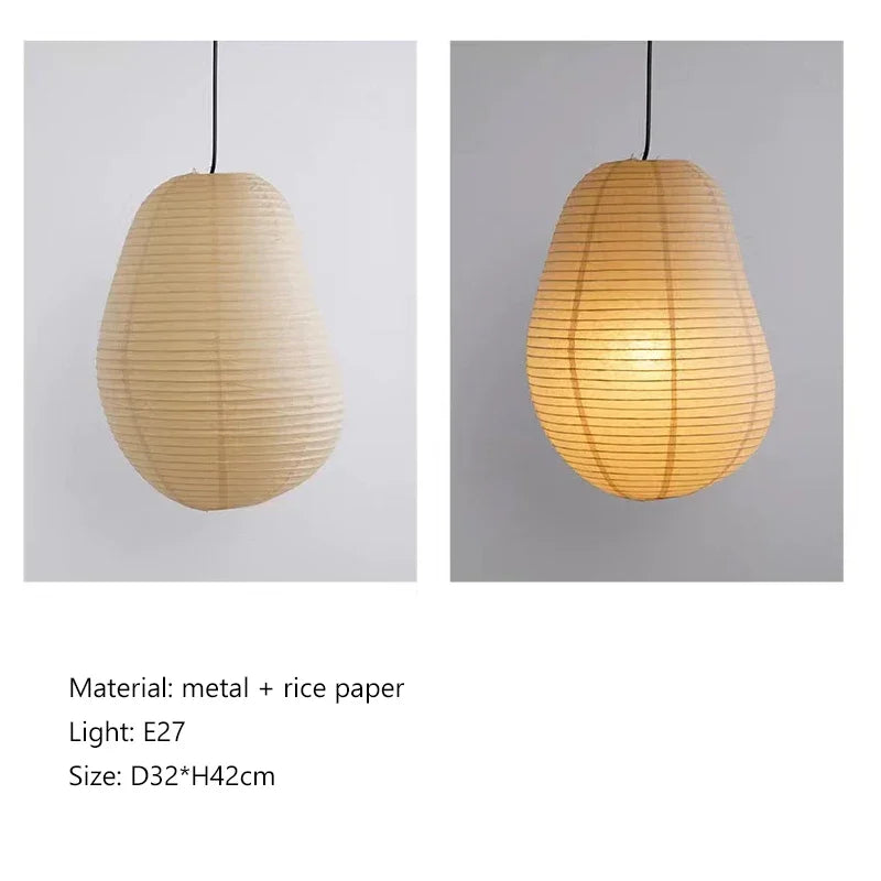 Rice Paper Pendant Lamp